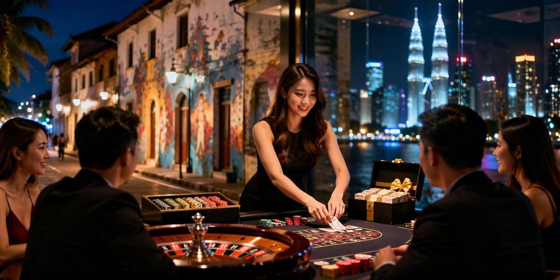 agen108 Casino & Sportsbook Malaysia dengan lobi tersusun